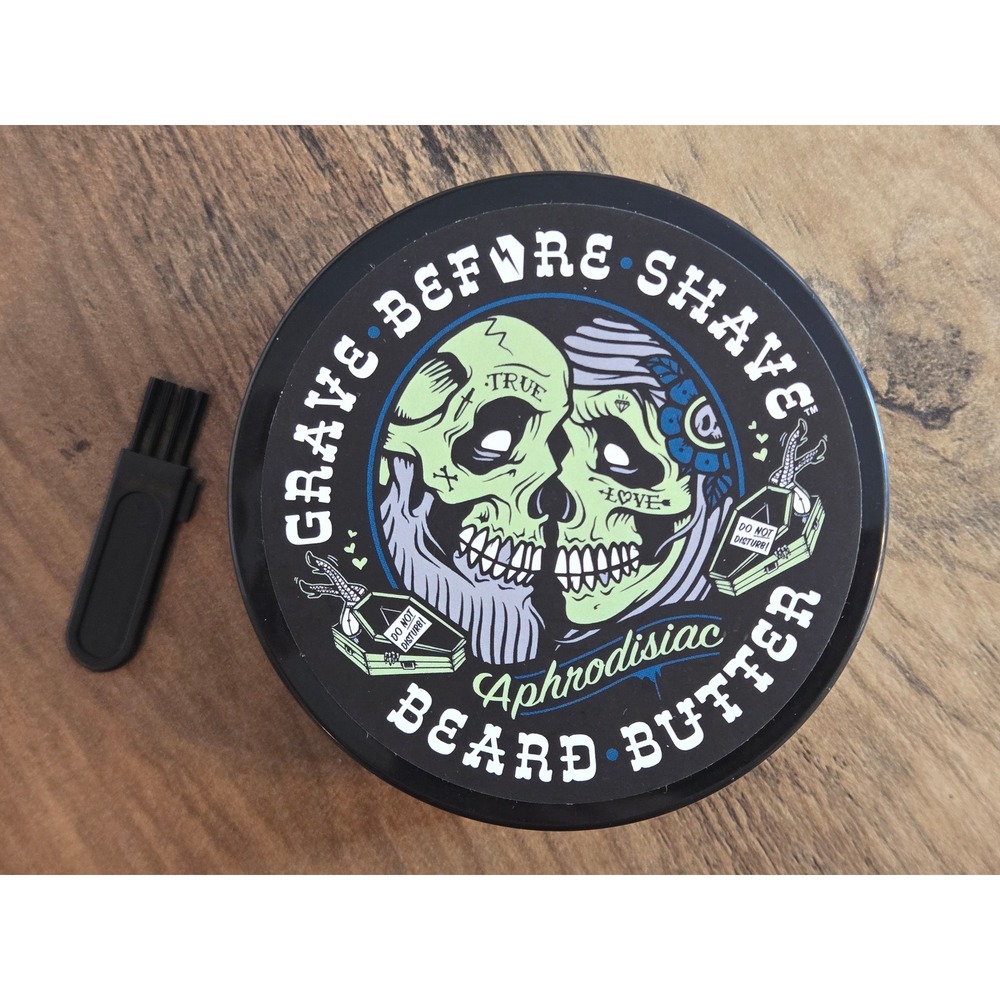 Grave Before Shave Aphrodisiac Beard Butter 4oz Mens Grooming Conditioner New